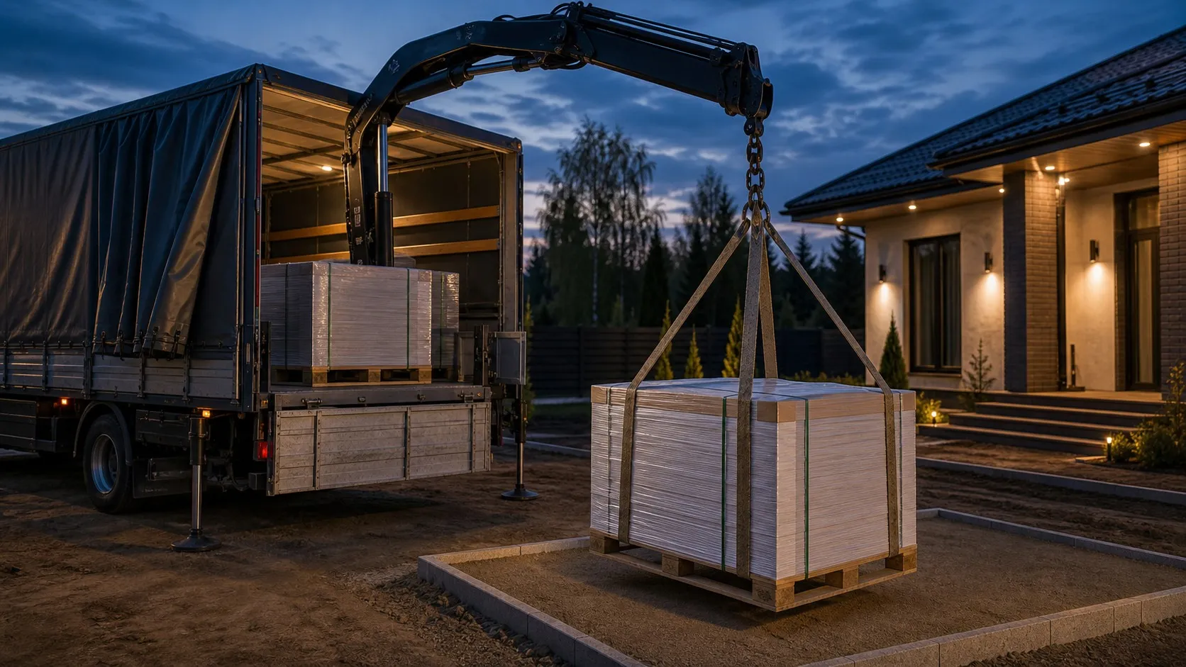 Доставка плитки LAMARO